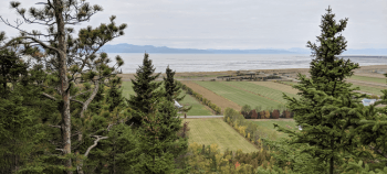 Une vue de la région du Bas-Saint-Laurent