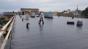 Séchage d'un revêtement de toiture